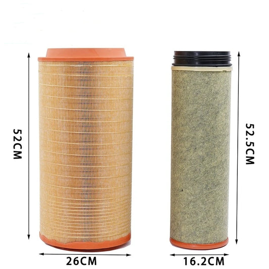 Sinotruk Howo Truck Spare Parts air Filter 1109070-2000-C00 - Quality Filtration Component