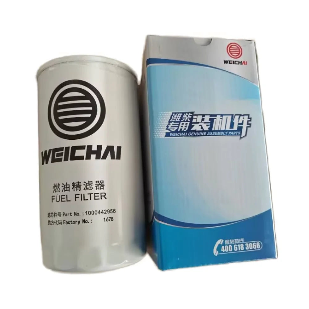 Sinotruk Howo Parts WEICHAI WP10 Engine Fuel Filter 1000442956