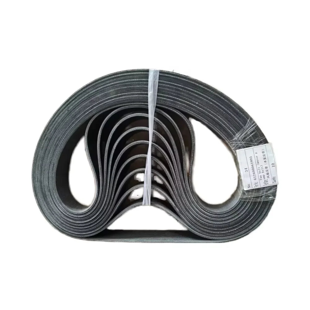 Genuine Sinotruk HOWO Truck WP10 Engine Fan Belt 10PK1055 612600061995